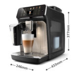 PHILIPS Máquina espresso - PHILIPS 5500 series EP5547/90, 15 bar, 1500 W, 0,26 l, 2 tazas, Gris - Imagen 5