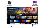 SAMSUNG TV LED 50" - SAMSUNG TU50DU7105, UHD 4K, 1, Smart TV, DVB-T2 (H.265), Negro