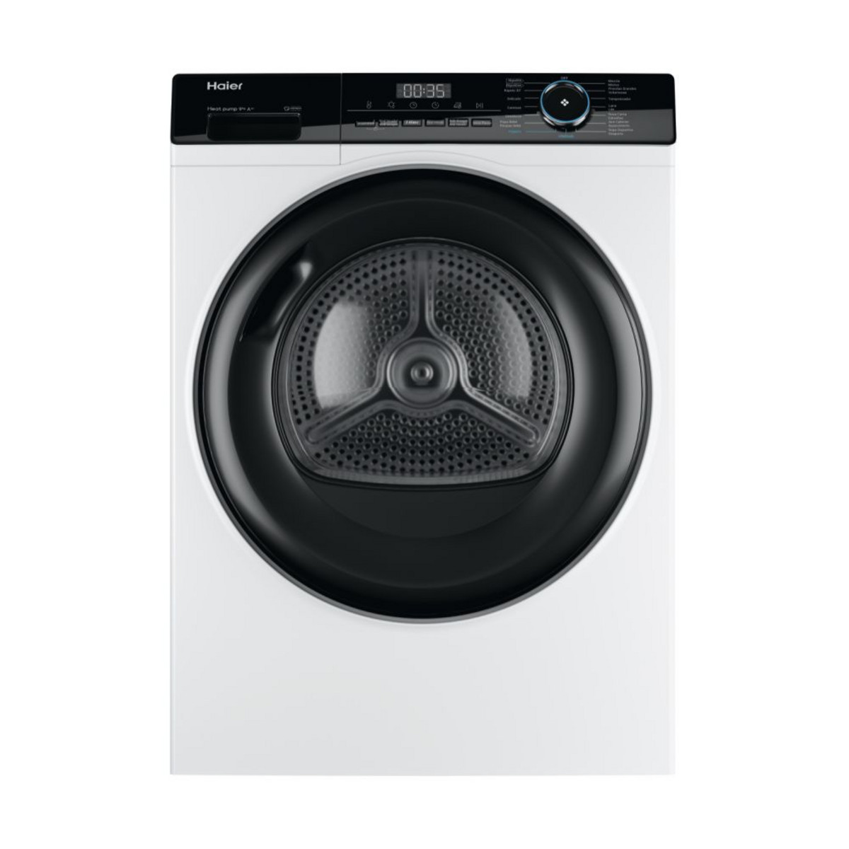 142282347_1 HAIER Secadora bomba de calor - HAIER I-Pro Series 3 HD90-A2939, Eléctrico, 9 kg, 15 programas, Blanco - Imagen 1