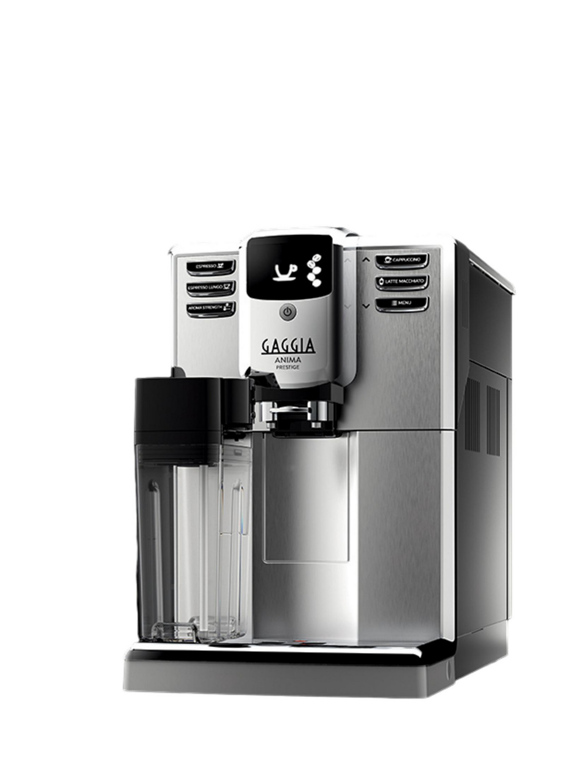 142333924_1 GAGGIA Cafetera automática - GAGGIA RI8762/01, 15 bar, 1850 W, 0,5 l, 2 tazas, Acero - Imagen 1