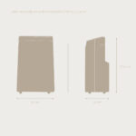 Aire acondiciondado portatil - EVVO P12 4 en 1, 2640 fg/h, 3 velocidades, 26 m², 65 dB(A), Blanco - Imagen 7