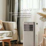 EVVO Aire acondiciondado portatil - EVVO P9 4 en 1, 9000 fg/h, 21 m², 65 dB(A), Blanco - Imagen 2