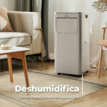 EVVO Aire acondiciondado portatil - EVVO P9 4 en 1, 9000 fg/h, 21 m², 65 dB(A), Blanco - Imagen 4