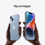 APPLE iPhone 14 Midnight, Negro, Móvil iOS, 256 GB, 6 GB RAM, 6,1 " OLED, Ceramic Shield, Recubrimiento oleofóbico, Anti-huellas, Chip A15 Bionic, 3,2 - Imagen 6