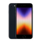 APPLE iPhone SE, Negro, Móvil iOS, 128 GB, 4 GB RAM, 4,7 " IPS, Anti-huellas, Chip A15 Bionic, 1624 mAh