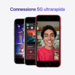 APPLE iPhone SE, Negro, Móvil iOS, 128 GB, 4 GB RAM, 4,7 " IPS, Anti-huellas, Chip A15 Bionic, 1624 mAh - Imagen 6