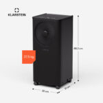 KLARSTEIN Aire acondicionado portátil - KLARSTEIN Aero Ring, 7000 fg/h, 25 m², 64 dB(A), Negro - Imagen 7