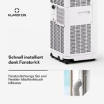 Aire acondicionado portátil - KLARSTEIN Breeze Box 7k, 7000 fg/h, 25 m², 65 dB(A), Blanco - Imagen 5