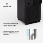 KLARSTEIN Aire acondicionado portátil - KLARSTEIN Aero Ring, 9000 fg/h, 31 m², 64 dB(A), Negro - Imagen 5