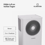 KLARSTEIN Aire acondicionado portátil - KLARSTEIN Aero Ring, 7000 fg/h, 25 m², 64 dB(A), Blanco - Imagen 2