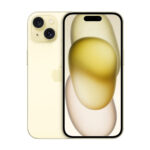 APPLE iPhone 15 6.1" 128GB, Yellow, Smartphone iOS, 128 GB, 6,1 " Super Retina XDR, Ceramic Shield, Recubrimiento oleofóbico, Anti-huellas, Processor