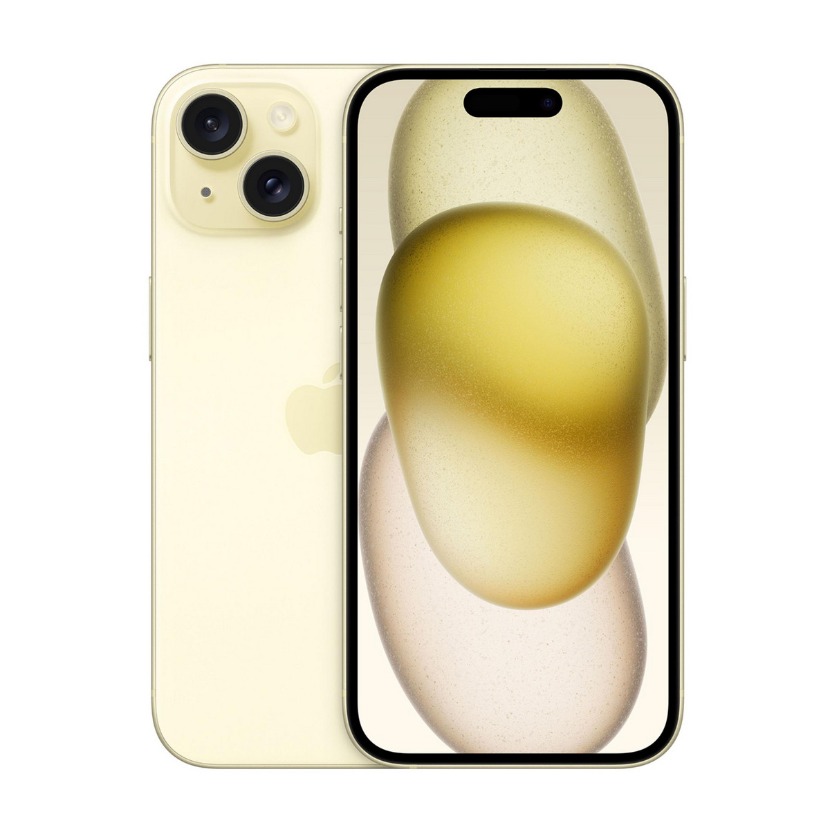 143088805_1 APPLE iPhone 15 6.1" 128GB, Yellow, Smartphone iOS, 128 GB, 6,1 " Super Retina XDR, Ceramic Shield, Recubrimiento oleofóbico, Anti-huellas, Processor - Imagen 1