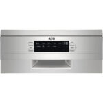 AEG Lavavajillas libre instalación 45 cm - AEG Serie 7000 GlassCare FFB73527ZM, 10 servicios, 9 programas, 446 mm, INOX - Imagen 2