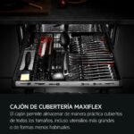 AEG Lavavajillas libre instalación 45 cm - AEG Serie 7000 GlassCare FFB73527ZM, 10 servicios, 9 programas, 446 mm, INOX - Imagen 7