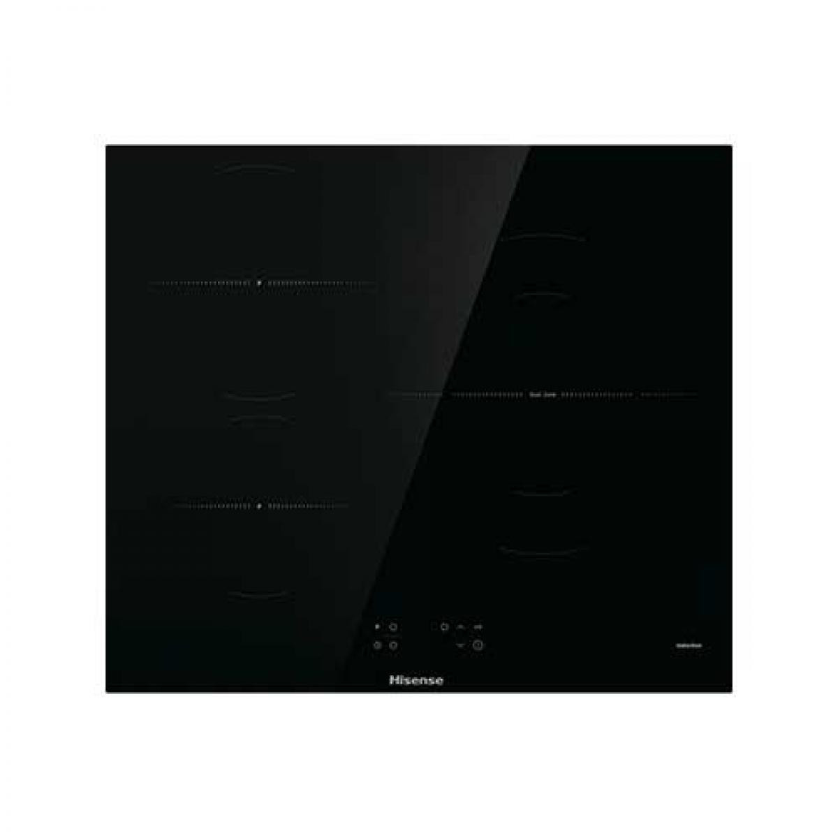 143356802_1 HISENSE Placa de vitrocerámica - HISENSE HI6321BSOLCE, 3 zonas, 59 cm, Negro - Imagen 1