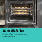 SIEMENS Horno eléctrico - SIEMENS HB113FBS1, Integrable, Ninguno, 66 l, 594 mm, Negro - Imagen 5