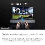 TV QLED 65" - HAIER DH1VNTD00, UHD 4K, ARM Advanced Multi-Core Cortex CA55, Smart TV, DVB-T2 (H.265), Negro - Imagen 8