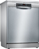 Bosch Lavavajillas - Bosch Serie 4 SMS46KI01E, 13 servicios, 6 programas, 60 cm, 46 dB, Inox