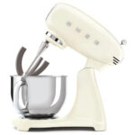 SMEG Robot amasador - SMEG SMF03CREU, 800 W, 4,8 l, Crema - Imagen 4