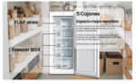 Congelador vertical - INFINITON CV-140L25WEP, 145 l, 125,9 cm, Blanco - Imagen 6