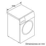 BOSCH Lavadora carga frontal - BOSCH WGG244Z0ES, 9 kg, White - Imagen 6