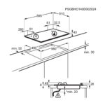 ELECTROLUX Placa de gas - ELECTROLUX 222003797, 4.0000 zonas, 59,50 cm, Acero - Imagen 8