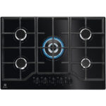 ELECTROLUX Placa de gas - ELECTROLUX EGG7536K, 5.0000 zonas, 74,00 cm, Negro - Imagen 2