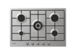 CANDY Placa de gas - CANDY 31102123, 5.0000 zonas, Gas Natural, 745 mm, Acero