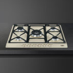 SMEG Placa de gas - SMEG SR775PO, 5.0000 zonas, Gas Natural Gas Butano Gas Propano, 50,00 cm, Beige - Imagen 4