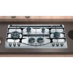 HOTPOINT Placa de gas - HOTPOINT PHN 962 TS/IX/HA, 6.0000 zonas, Metano, 87 cm, Acero - Imagen 4