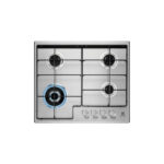 ELECTROLUX Placa de gas - ELECTROLUX 213602237, 4.0000 zonas, 59,50 cm, Acero