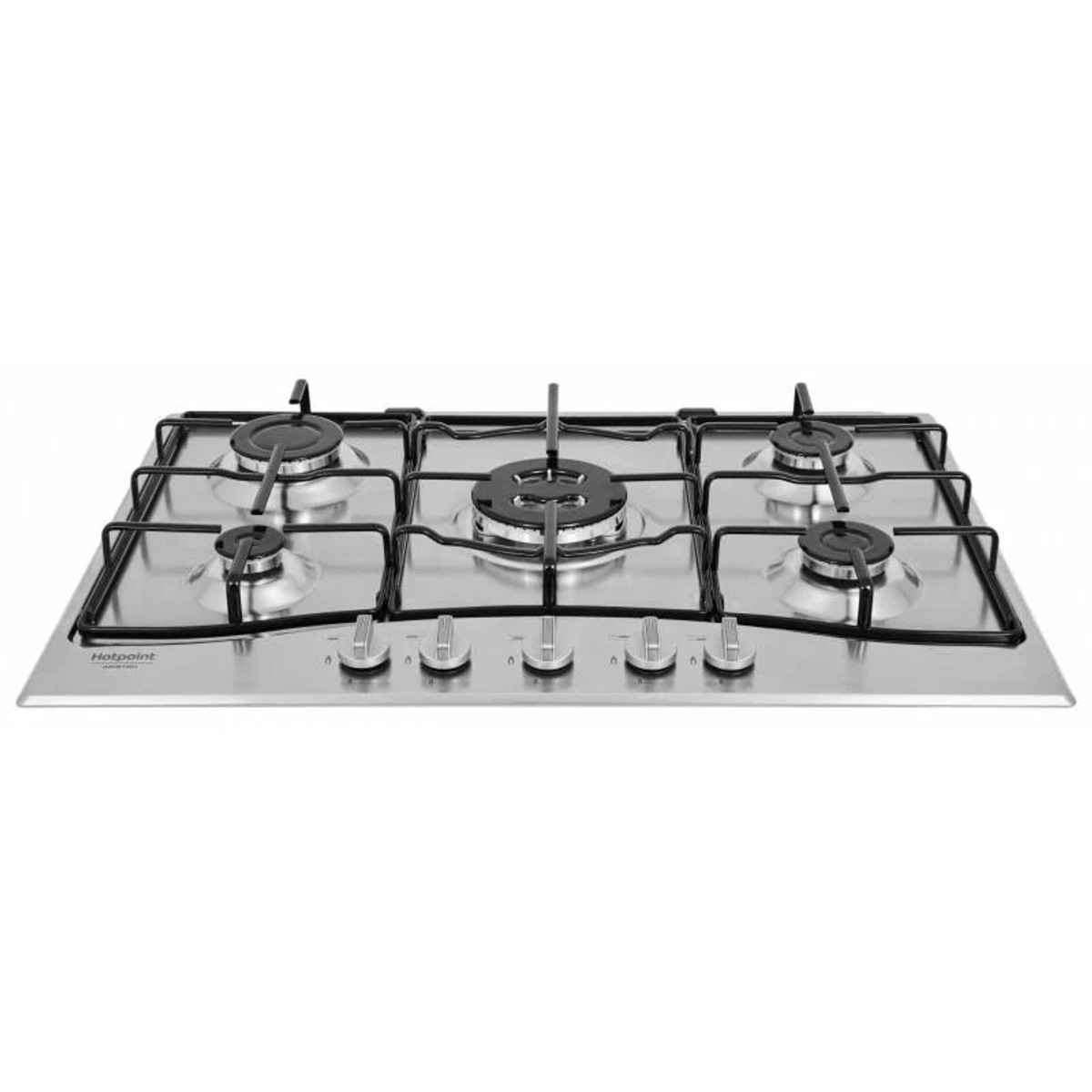 144357927_1 HOTPOINT Placa de gas - HOTPOINT PCN 752 T/IX/HAR, 5.0000 zonas, Metano, 75,00 cm, Acero - Imagen 1