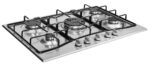 HOTPOINT Placa de gas - HOTPOINT PCN 752 T/IX/HAR, 5.0000 zonas, Metano, 75,00 cm, Acero - Imagen 4