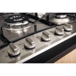 HOTPOINT Placa de gas - HOTPOINT PCN 752 T/IX/HAR, 5.0000 zonas, Metano, 75,00 cm, Acero - Imagen 5