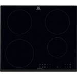 ELECTROLUX Placa de inducción - ELECTROLUX LIR60430, 4 zonas, 56 cm, Negro