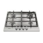 WHIRLPOOL Placa de gas - WHIRLPOOL TGML 661 IX R, 4.0000 zonas, 58 cm, Acero - Imagen 2
