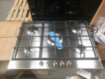 SMEG Placa de gas - SMEG PX175, 5 zonas, Gas Natural Gas Butano Gas Propano, 72,5 cm, Acero inoxidable - Imagen 2