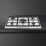 SMEG Placa de gas - SMEG PX175, 5 zonas, Gas Natural Gas Butano Gas Propano, 72,5 cm, Acero inoxidable - Imagen 6