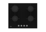 BEKO Placa de gas - BEKO HI 64220 S, 4 zona(s) zonas, 580 mm, Negro