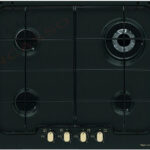 ELECTROLUX Placa de gas - ELECTROLUX PN640RUV, 4 zonas, 594 mm, Negro