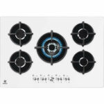 ELECTROLUX Placa de gas - ELECTROLUX 212854760, 5 zonas, 740 mm, Blanco
