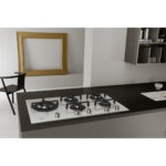 WHIRLPOOL Placa de gas - WHIRLPOOL GOA 9523/WH, 5.0000 zonas, 860 mm, Blanco - Imagen 7
