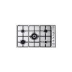 DE Placa de gas - DE LONGHI 209188522, 5.0000 zonas, 860 mm, Acero