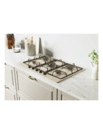 CANDY Placa de gas - CANDY Classic CHW7AV4WGT, 5.0000 zonas, 745 mm, Beige - Imagen 6