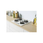 CANDY Placa de gas - CANDY CVG6WW, 4.0000 zonas, 595 mm, Blanco - Imagen 3