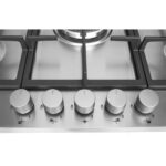 WHIRLPOOL Placa de gas - WHIRLPOOL GMR 7522/IXL, 5.0000 zonas, 73,00 cm, Acero - Imagen 2