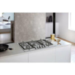 WHIRLPOOL Placa de gas - WHIRLPOOL GMR 7522/IXL, 5.0000 zonas, 73,00 cm, Acero - Imagen 7