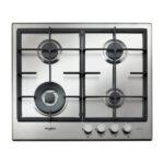 WHIRLPOOL Placa de gas - WHIRLPOOL GMR 6422/IXL, 4.0000 zonas, 59 cm, Acero
