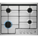 ELECTROLUX Placa de gas - ELECTROLUX 212014998, 4.0000 zonas, 59,50 cm, Acero - Imagen 2