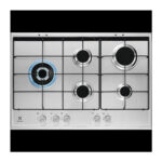 ELECTROLUX Placa de gas - ELECTROLUX 205025590, 5 zonas, 745 mm, Inox - Imagen 5